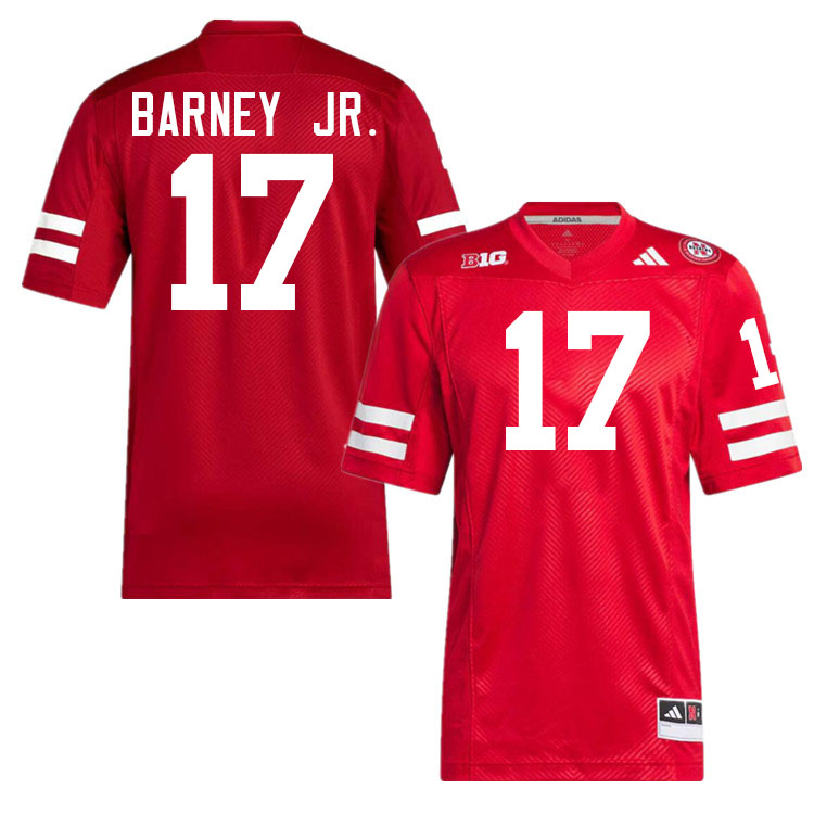 Jacory Barney Jr. Nebraska Jersey,Nebraska Cornhuskers Football Uniforms,Jersey-Scarlet